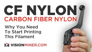 What is Carbon Fiber Nylon Filament and Should You 3D Print It  Pt 1 [upl. by Burner]