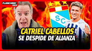 “Ojalá CATRIEL CABELLOS dé el salto de CALIDAD en SPORTING CRISTAL”  Fleischman en línea [upl. by Yrad]