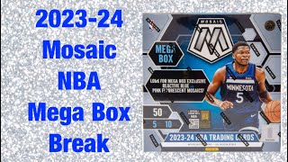 202324 Mosaic NBA Mega Box Break [upl. by Ainslie]