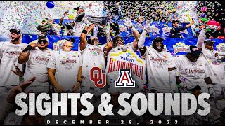 Sights amp Sounds 2023 Relive Arizonas victory over Oklahoma [upl. by Johen]