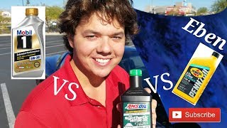 AMSOIL Signature Series vs Pennzoil Ultra Platinum vs Mobil 1 [upl. by Opportuna]