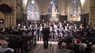 MidWinter by Bob Chilcott Dec 2009 Cawthra Park Chamber Choir [upl. by Meldon426]