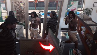 VISITING THE MOST DANGEROUS HOOD IN GTA 5 RP [upl. by Louis975]