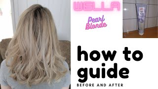 Wella Color Fresh Mask Pearl Blonde [upl. by Janaya]