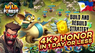 4K Honor in Hours of WildForest PlaytoAirdrop  FREE WF Tokens [upl. by Htyderem273]