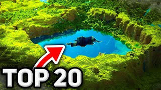 TOP 20 BEST NEW SEEDS For MINECRAFT 121 Minecraft Bedrock Edition Seeds [upl. by Artekal]