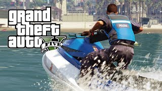 GTA 5 LSPDFR 52  POLIZIA IN MOTO DACQUA [upl. by Salamanca]