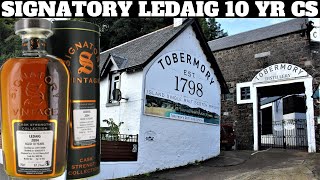 Signatory Vintage Cask Strength Collection Ledaig 2004 10 Year Single Malt Scotch Whisky Review [upl. by Yrelle738]