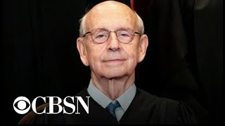 Progressive activists call on Supreme Court Justice Stephen Breyer to retire [upl. by Onitnelav866]