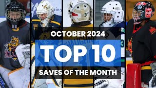 Top 10 Saves of October 2024 [upl. by Haakon320]