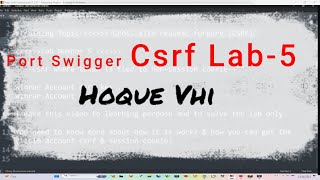 CSRF LAB 5 EASY SOLVE [upl. by Puduns267]