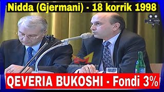 Qeveria Bukoshi tubim me bashkeatdhetaret ne Nidda 18071998 Bujar Bukoshi amp Isa Mustafa [upl. by Giglio]