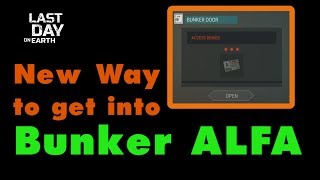 Last Day on Earth Survival How to get Bunker ALFA Access Card in LDOE [upl. by Sutton]