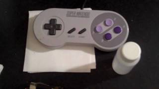 How to Repair a Super Nintendo SNES Controller [upl. by Idyak]