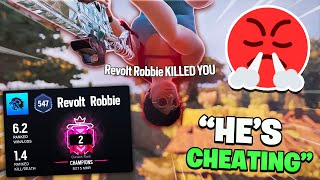 2 Champion Making Streamers and Mnk Cheaters MAD 😡  Rainbow Six Siege [upl. by Kotick661]