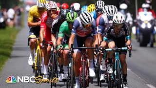 Tour de France 2021 Stage 7 extended highlights  Cycling on NBC Sports [upl. by Bud]