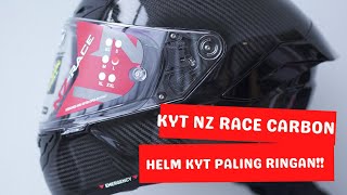 Unboxing KYT NZ Race Carbon Black Metallic [upl. by Haletta]