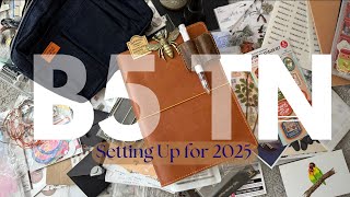 My B5 Travelers Style Planner for 2025  Part 1 feat Sterling Ink amp Chic Sparrow [upl. by Ynes]