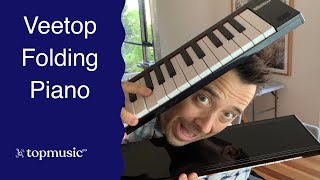 Veetop Folding Piano unboxing and review [upl. by Dan635]