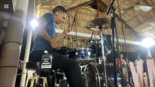 500 grados Thalles Roberto Drum Cover  Abel Maza LIVE feat  halito [upl. by Ajroj]