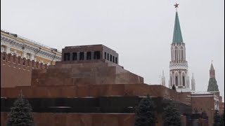 Lenins Mausoleum and Kremlin Wall Necropolis [upl. by Alaecim]