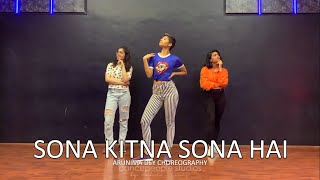 Sona Kitna Sona Hain  Hero No 1  dancepeople  Arunima Dey Choreography [upl. by Gnilyam]