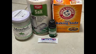 How to Make Nasal Spray With Menthol Crystals Recipe to Add Menthol Crystals to Saline Nasal Spray [upl. by Troyes639]