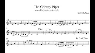 Play Clarinet Level 2 The Galway Piper [upl. by Maillw]