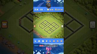 Th9 war base anti 2 star clashofclans th9 [upl. by Yoshiko]