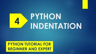 python indentation  python indent  python indentationerror unexpected indent  python format code [upl. by Gnanmas334]