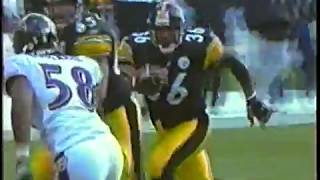 Ray Lewis hit on Jerome Bettis [upl. by Sinnoda401]