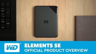 WD Elements SE  Official Product Overview [upl. by Aitnas]