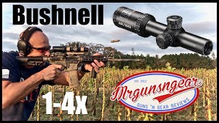 Bushnell AR Optics 14x Scope Great Budget Optic Or Junk [upl. by Auqinat356]