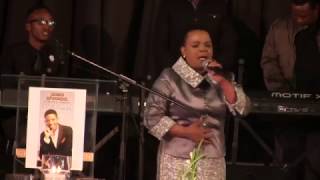 HEARTBREAKING Rebecca Malope breaks down in tears as she pays tribute to Lundi Tyamara [upl. by Mloc986]