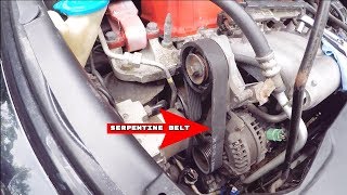 Honda Civic Si Belt Replacement DIY 20062011 Si [upl. by Gierc]