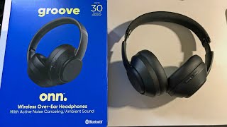 Best Wireless Headphones Onn Wireless Over Ear Headphones Unboxing amp InDepth Review [upl. by Jana]