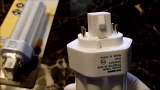 How to ChangeReplace CFL Light Bulb [upl. by Nosemyaj]