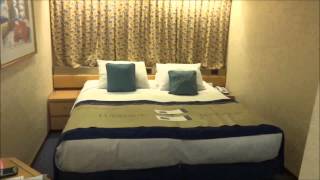 Holland America ms Noordam  Inside cabin tour 6034 [upl. by Oringas]