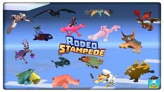 Rodeo Stampede  Official App Review  iOS amp Android Gameplay [upl. by Anirazc]