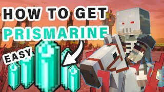 How to Get Prismarine Easily ► Minecraft Legends [upl. by Lutim]