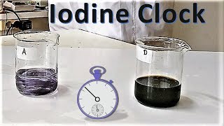 Iodine Clock experiment explained Grade 12 school science lab [upl. by Legge]