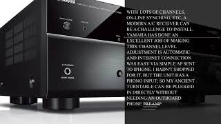 Yamaha RXV685 72Channel AV Receiver with MusicCast [upl. by Xila]