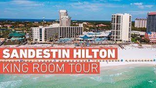 Sandestin Hilton  BeachView King Room Tour amp Review [upl. by Christabel]