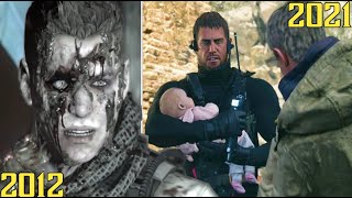 Chris Redfield Saddest Moments  Piers vs Ethan Winters  RE6 vs Resident Evil 8 Village [upl. by Ayikur]