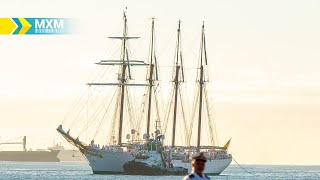 A bordo del ‘Juan Sebastián Elcano’ el buque escuela de la Armada española [upl. by Niryt]