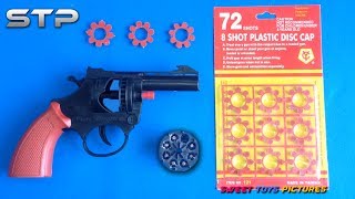 Toy Cap Gun Revolver  Loud weapon Toy [upl. by Dnomsad]