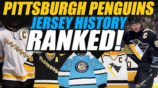 Pittsburgh Penguins Jersey History Ranked [upl. by Calvert]