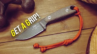 GET A GRIP Adjustable Paracord Knife Lanyard  TUTORIAL [upl. by Aldred]