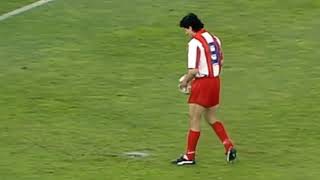 Darko Pančev vs Ol meta Bari 1991 Crvena Zvezda Sampion evrope HD [upl. by Tupler]