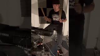 Crawling in the dark drumcover drums rcbtrips hoobastank [upl. by Airasor304]